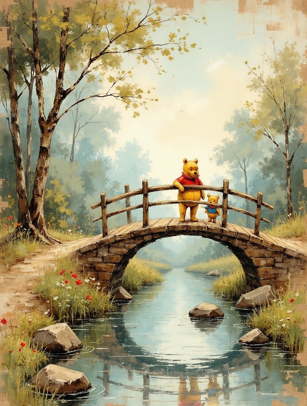 80pc=Pooh Inspired Jornal Or Print Sheets Special